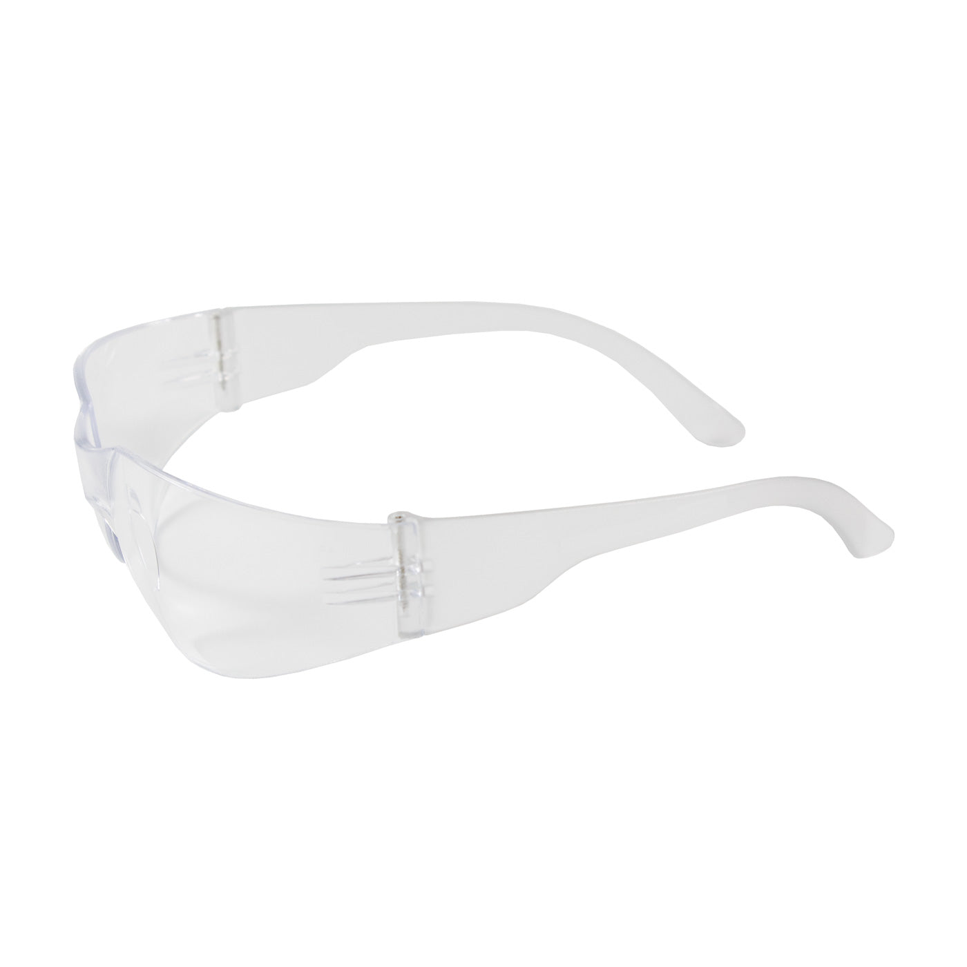 Ultra-Light Rimless Safety Glasses with Clear Lens and Anti-Scratch Coating
