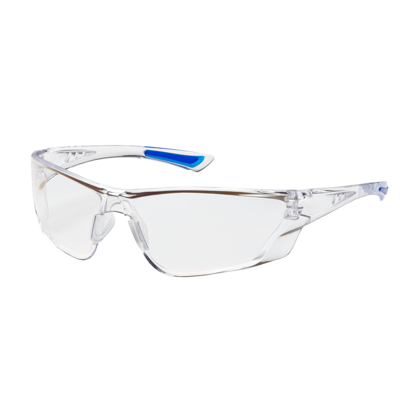 Clear Rimless Safety Glasses with Anti-Scratch FogLess® 3Sixty™ Coating