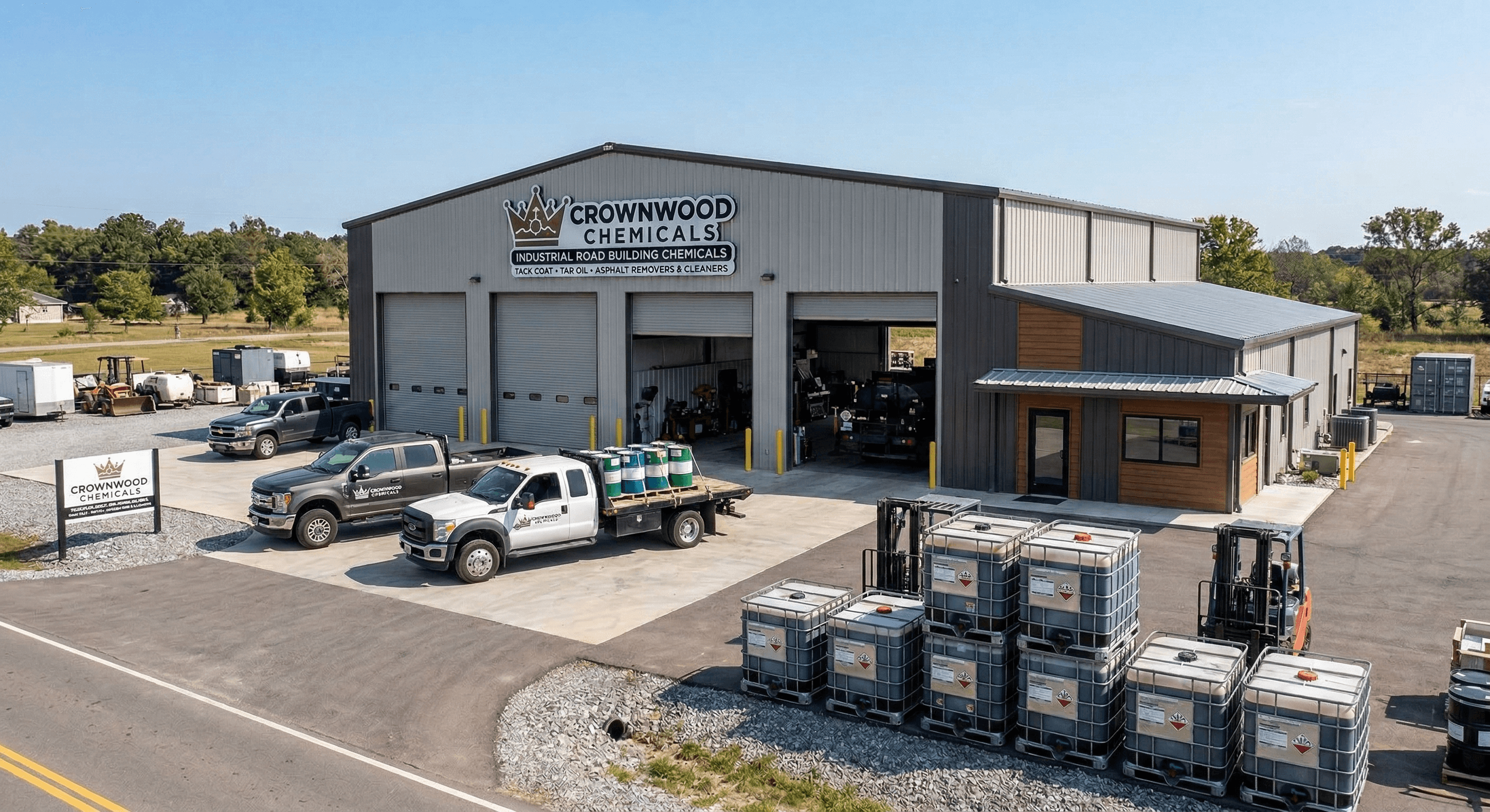 Crownwood Chemicals construction site