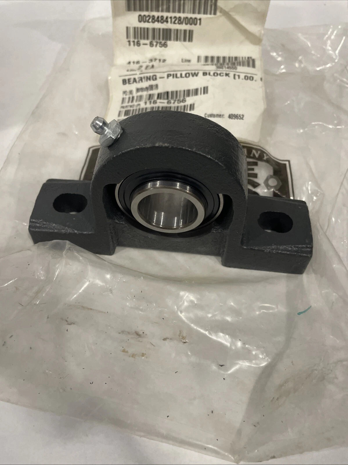 Genuine Oem Toro 116-6756 Bearing-pillow Block (4dr)